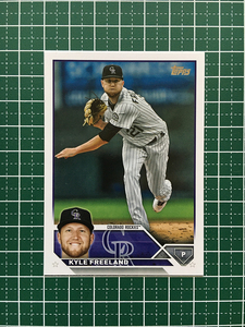 ★TOPPS MLB 2023 SERIES 2 #348 KYLE FREELAND［COLORADO ROCKIES］ベースカード「BASE」★