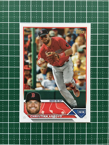 ★TOPPS MLB 2023 SERIES 2 #352 CHRISTIAN ARROYO［BOSTON RED SOX］ベースカード「BASE」★