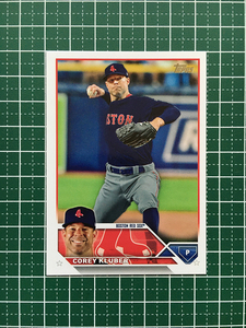 ★TOPPS MLB 2023 SERIES 2 #366 COREY KLUBER［BOSTON RED SOX］ベースカード「BASE」★