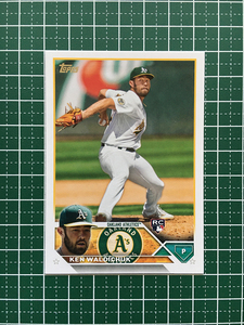 ★TOPPS MLB 2023 SERIES 2 #340 KEN WALDICHUK［OAKLAND ATHLETICS］ベースカード「BASE」ルーキー「RC」★