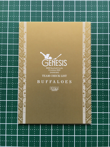 ★BBM 2022 プロ野球 GENESIS #CL07 チームチェックリスト［オリックス・バファローズ］★