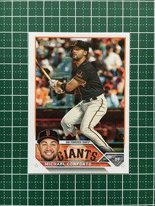 ★TOPPS MLB 2023 SERIES 2 #419 MICHAEL CONFORTO［SAN FRANCISCO GIANTS］ベースカード「BASE」★