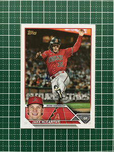 ★TOPPS MLB 2023 SERIES 2 #422 JAKE MCCARTHY［ARIZONA DIAMONDBACKS］ベースカード「FUTURE STARS」★