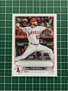 ★TOPPS MLB 2022 UPDATE #US241 RYAN TEPERA［LOS ANGELES ANGELS］ベースカード「BASE」★