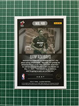 ★PANINI 2020-21 NBA ILLUSIONS #49 BAM ADEBAYO［MIAMI HEAT］ベースカード「BASE」★_画像2