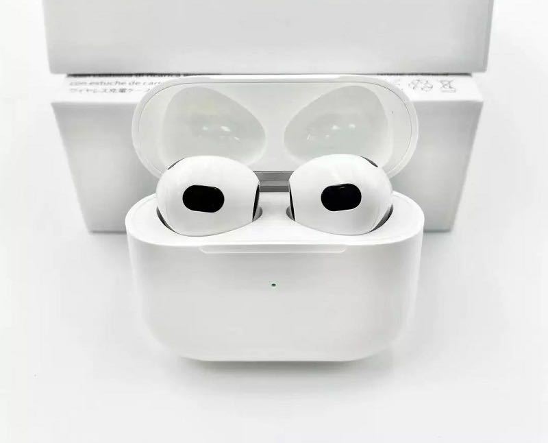 最新型新品Apple AirPods 第3世代型代替互換品Pro 6S 白完全ワイヤレス