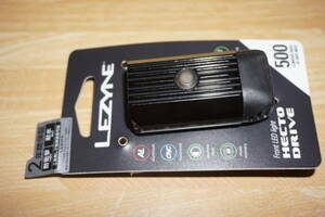 Lezyne/ leather in Hecto DRIVE 500XL/ black new goods 