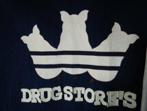 to6403　drug store's　ドラッグ　ストアーズ　リンガー　半袖　tシャツ　人気　送料格安_画像3