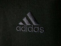 to6576　adidas　climalite　アディダス　クライマライト　日本製　半袖　ハーフジップ　tシャツ　スポーツ　人気　00ｓ　送料格安_画像3