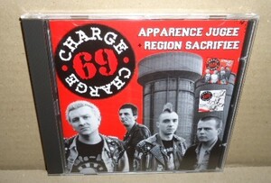 即決 Charge 69 Apparence Jugee + Region Sacrifee 中古CD フレンチオイパンクロック 90's French Oi PUNK ROCK