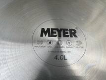 調理器具 鍋 両手鍋 MEYER マイヤー 4.0L_画像8