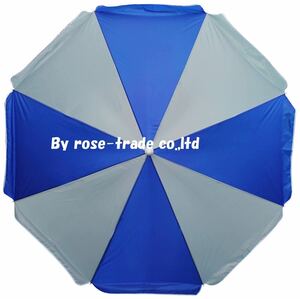  tilt type NA beach parasol 180 blue / gray 