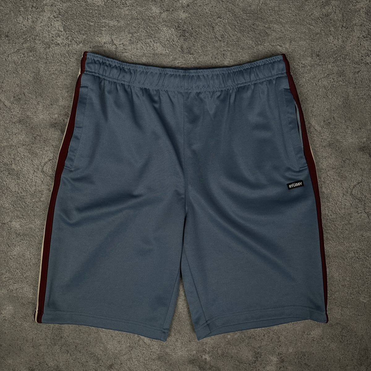 超熱 90s old stussy サイドラインブラックデニムショーツ ショート