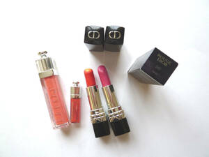  Dior Dior 1 pcs in the price 5ps.@[ lipstick * gloss 5 point ] rouge Dior 047MISS,534* Addict gloss 556,037,643 *037 is crystal nude 