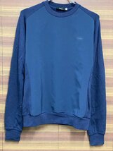 GX155 ラファ Rapha ウィンドプルーフ スウェットシャツ WINDPROOF SWEATSHIRT 長袖 紺 XS_画像1