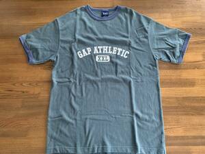 Gap Athletic футболка зеленый x темно-синий толстый прекрасный товар S