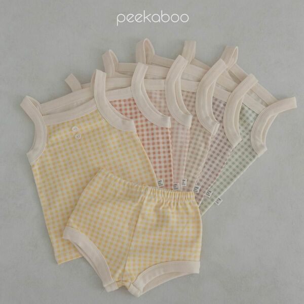 peekaboo Square set (トップス＋ボトムスset) タンクトップ 