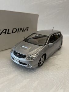 1/24 トヨタ カルディナ CALDINA カラーサンプル 非売品 ミニカー　シルバーメタリック