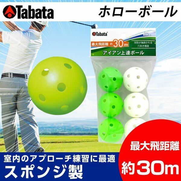 Tabata(タバタ) ゴルフ 練習用 ボール アプローチ練習 トレーニングボール　３個セット