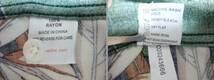 美品 ROPE MAN ロペマン オープンカラーアロハシャツ サイズXL 緑地にハイビスカス柄 レーヨン生地で前立て付き _画像10