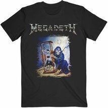 ★メガデスＴシャツ MEGADETH COUNTDOWN HOURGLASS - M 正規品 メタリカ slayer スラッシュ メタル_画像1