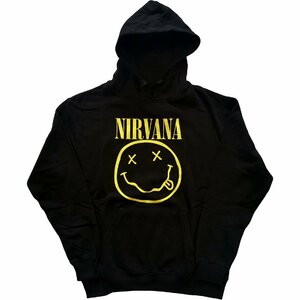 ★ニルヴァーナ パーカ NIRVANA SMILE 正規品 - L 正規品! KURT COBAIN grunge グランジ ニルバーナ パーカー