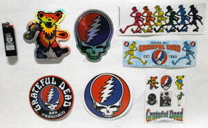 ★グレイトフル デッド ステッカー × 7枚 Grateful Dead 正規品 bear