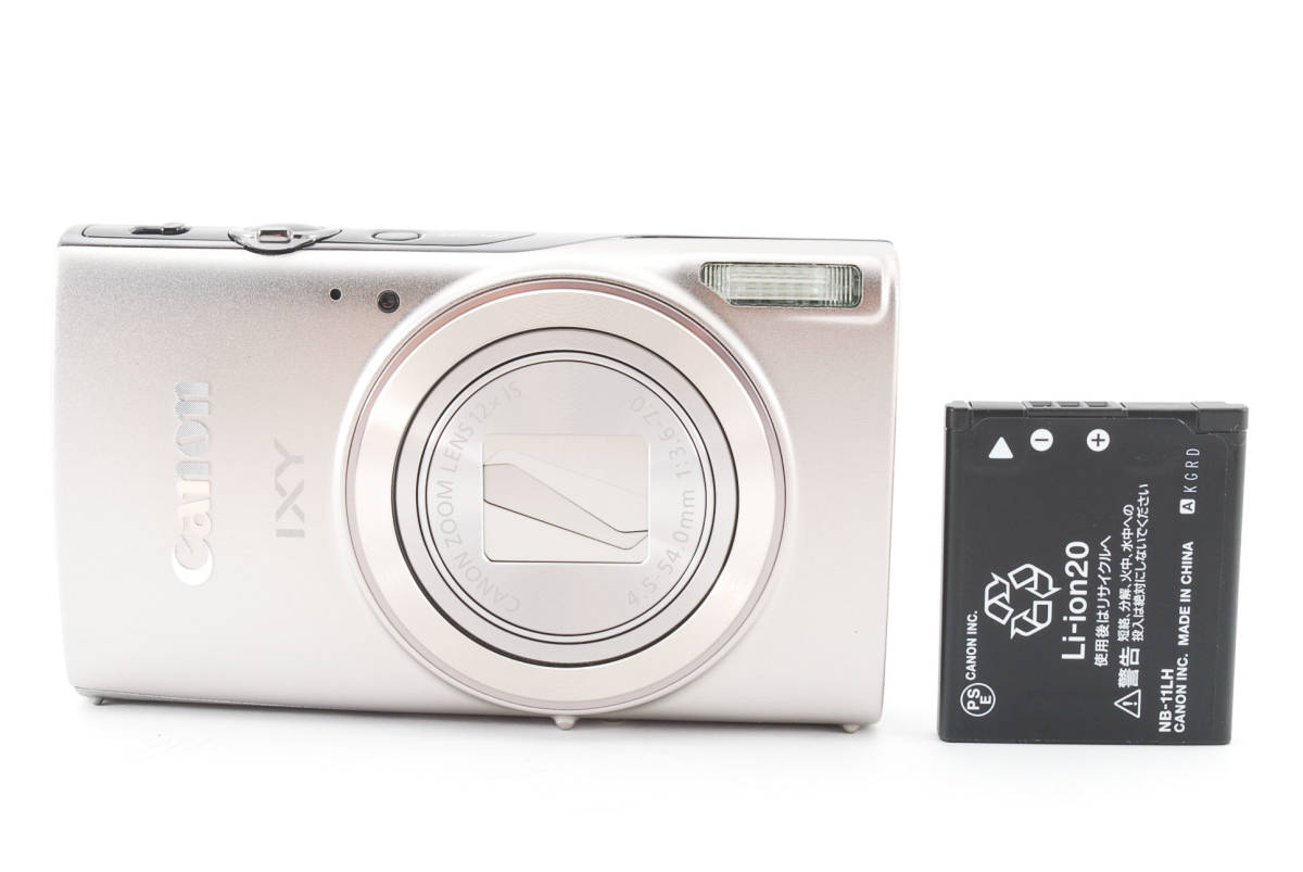 ラッピング無料】 Canon IXY 新品未使用 シルバー 650 デジタルカメラ