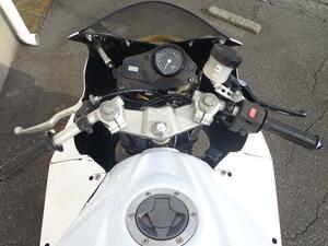 アルミ 溶接ハンドル 38Φ 垂角 ５度。 SRX600 3SX SRX400 3VN セル付き SRV250 ルネッサ ジール R1-Z 3XC FZR400R 1WG FZR250R