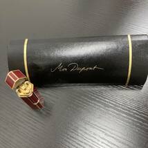 S.T.Dupont/STデュポン Mon Dupont モン・デュポン プレステージ ガスライター 火花OK 喫煙具 現状保管品_画像3