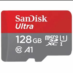 128GB ULTRA microSDXCカード 最大読込 100MB/s SDSQUAR-128G-GN6MN