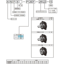 未使用)住友 ANFXS-P130W-0XL3-9 サーボモータ用 減速機 1:9_画像9