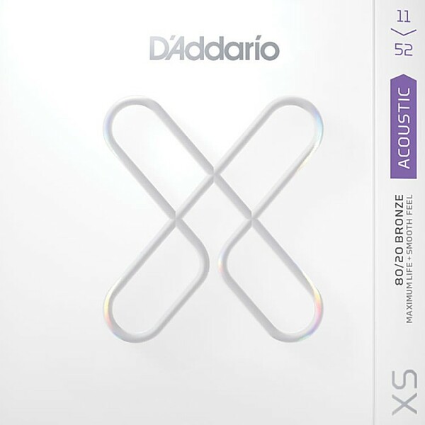 D'Addario XSABR1152 Custom Light 011-052 80/20 Bronze ダダリオ コーティング弦 アコギ弦