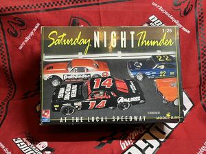 AMT 1/25 シボレー シェベル 草レース仕様 Saturday Night Thunder chevy chevrolet chevelle stock car dirt track racer nascar