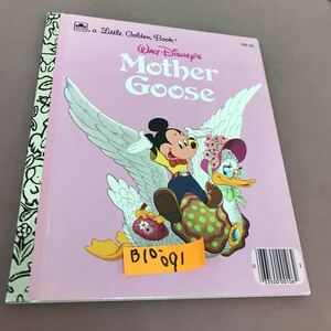 B10-091 WALT DISNEY'S Mother Goose 外国語絵本 