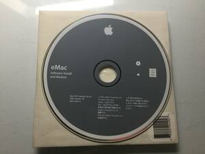 eMac 用 Install and Restore CD @1枚組@ Mac OS X version 10.2.4