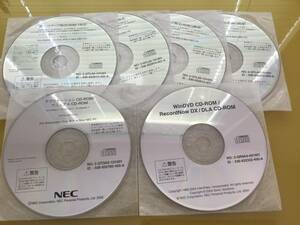 NEC VY11F/BH-T VY10M/BH-T VY10M/BW-T 用リカバリCD ＠未使用6枚組@ Windows XP Pro