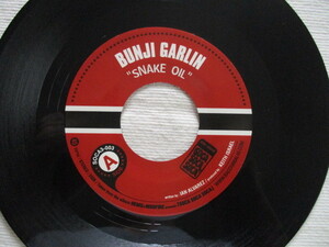 BUNJI GARLIN 7！SNAKE OIL, NAYA GEORGE, SOCA カーニバル, 国内 7インチ EP, 美盤