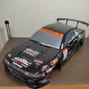 送料無料 ヨコモ 1/10 S13 シルビア ラジコンボディ 中古 yokomo RC Body S13 SILVIA ドリフト