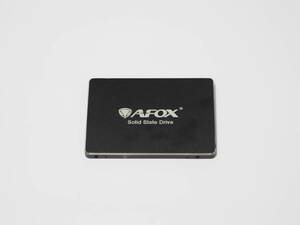 【中古】マスタードシード AFOX 256GB SSD「AFSN25AW256G」2.5インチ 7mm厚 SATA3.0 最大読込510MB/s 最大書込288MB/s MLC 動作確認済み