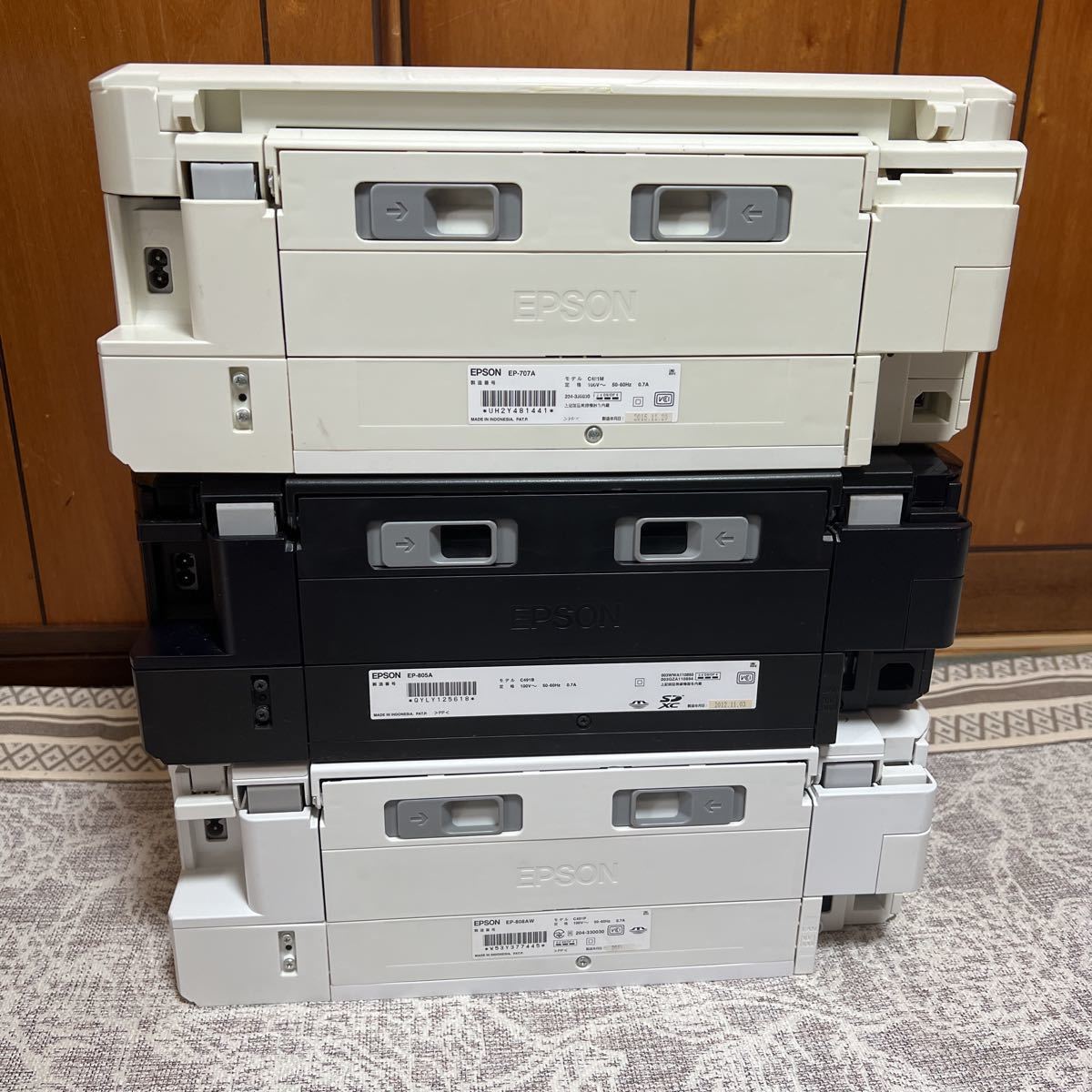 送料無料】【まとめて3台】【通電OK 部品どりで】エプソン EP-8