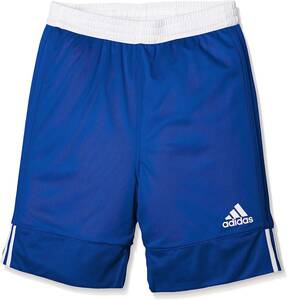 [KCM]Z-2adi-283-160* exhibition goods *[ Adidas ] Junior basketball shorts reversible FWM49-DY6625 blue 160