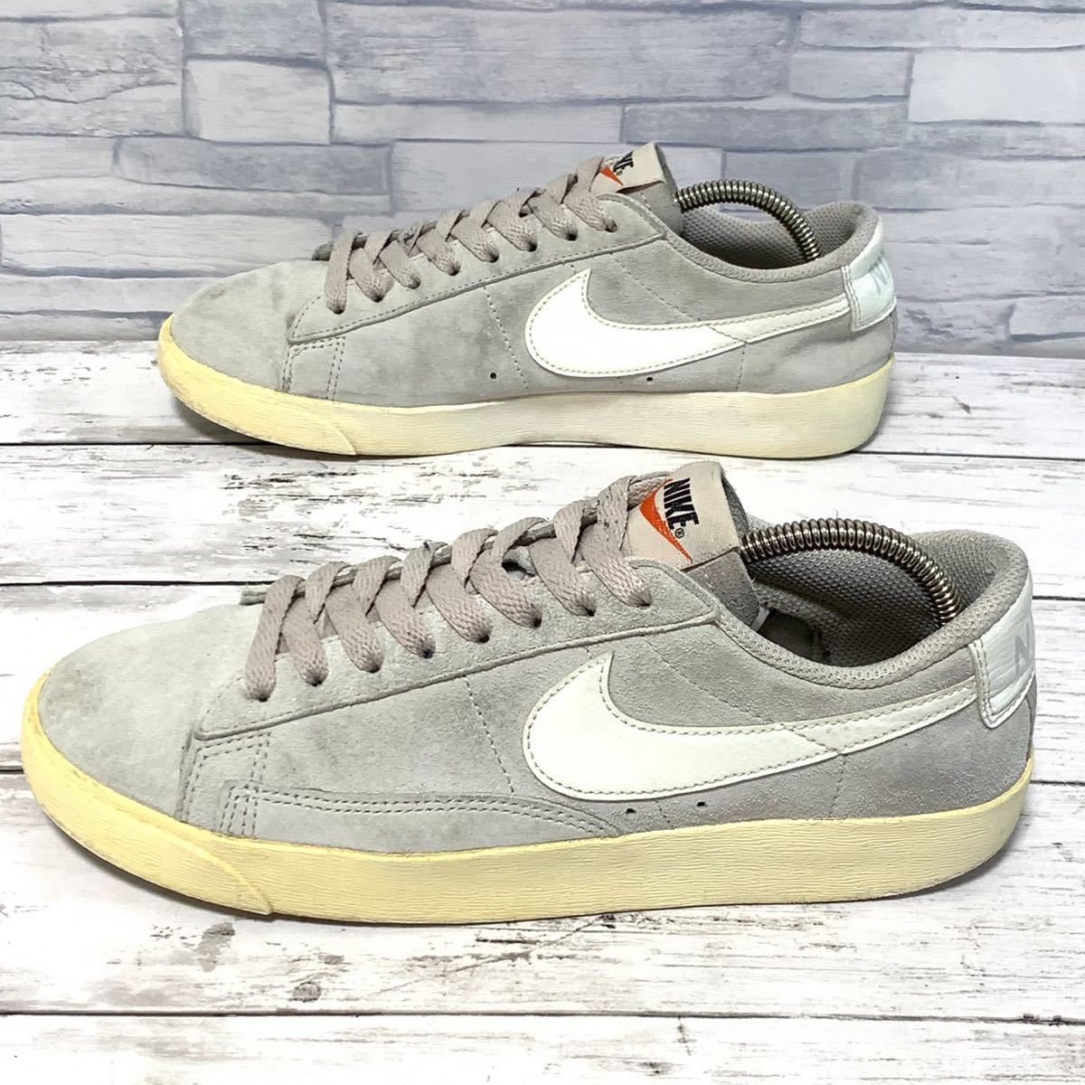 R3907bh【NIKE ナイキ】24.5cm スニーカー レディース グレー W BLAZER