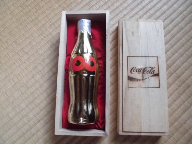 コカコーラ 大大珍品 ゴールドボトル コカ・コーラ１００周年記念