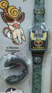 FM radio with function wristwatch camouflage 