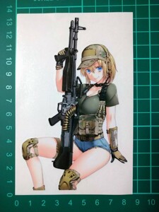  страйкбол милитари камуфляж Army девушка snaipa- жизнь ru водонепроницаемый стикер 