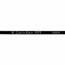 美品 Calvin Klein カルバンクライン リムレス サングラス 眼鏡 アイウェア 7073 70□11 オレンジ×ブラック J0403_画像7