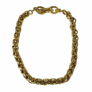  beautiful goods GIVENCHYji van si. Vintage ta- Ran to chain bangle bracele accessory Gold J0502