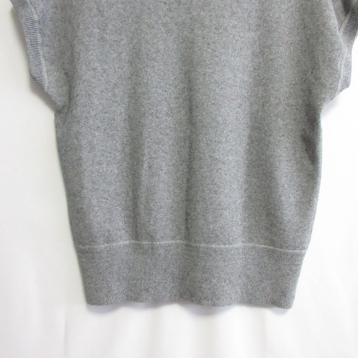 美品 HYKE ハイク カシミヤブレンド ドロップショルダー フレンチ