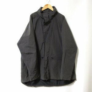 美品 Yohji Yamamoto D'URBAN A.A.R ヨウジヤマモト ダーバン ラグランスリーブ ジップアップ スイングトップ ハーフコート M グレー 061